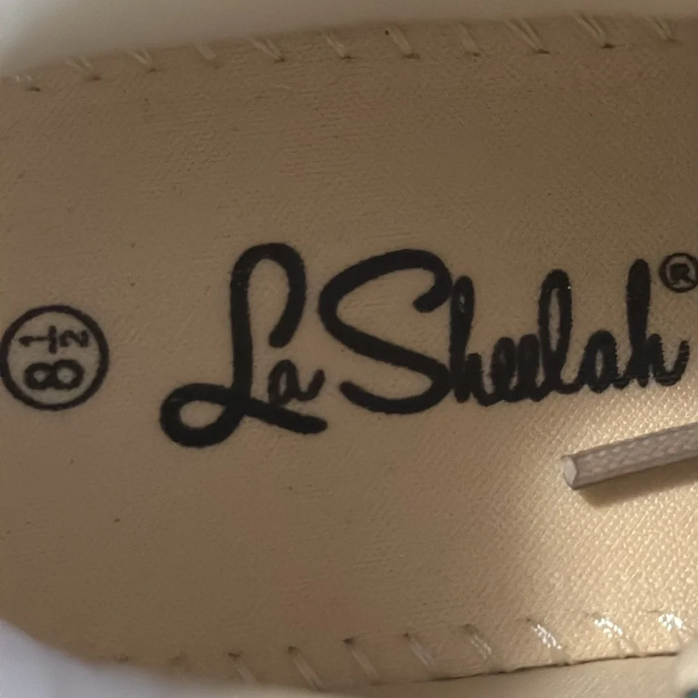 Brand NEW La Shiloh Women’s Stylish Teal and White Sneakers - Picture 7 of 8